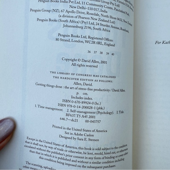 Getting Things Done Book by David Allen - Picture 12 of 12